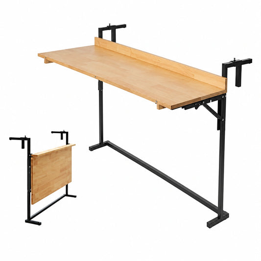 Table de bar, pliable, réglable, 90 x 38 cm, pour la cuisine ou l’espace repas