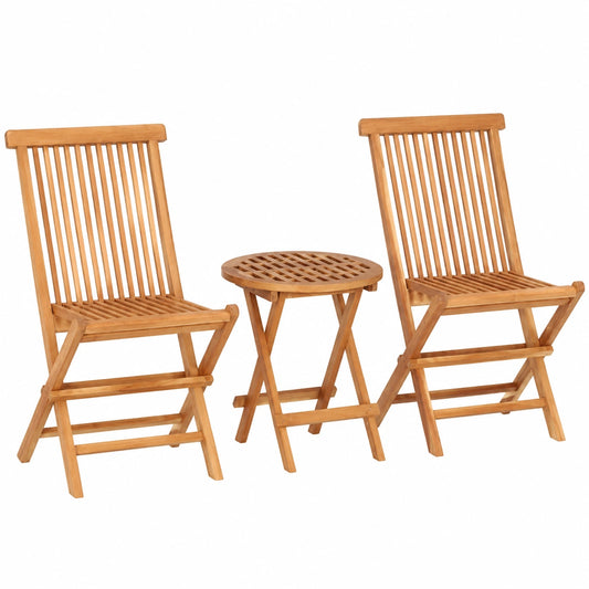 Salon de jardin, pliable, 3 pièces, pour la terrasse ou le jardin