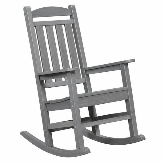 Chaise longue, coloris gris, 92 x 70 x 108 cm, pour la terrasse ou le jardin