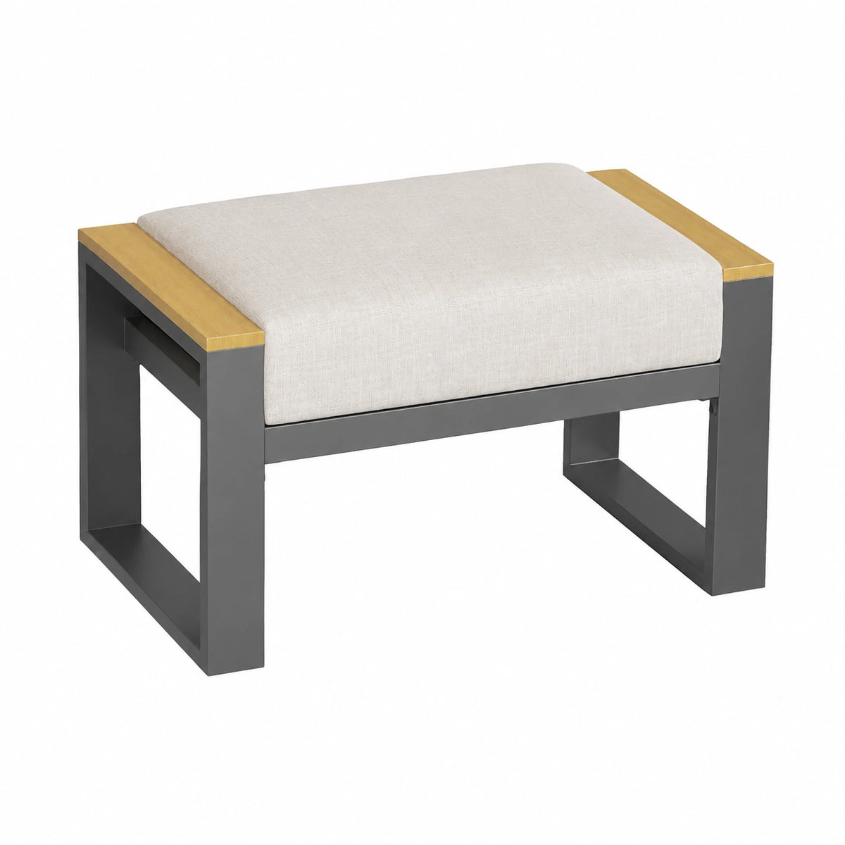 Pouf, en aluminium, pour le salon ou la chambre