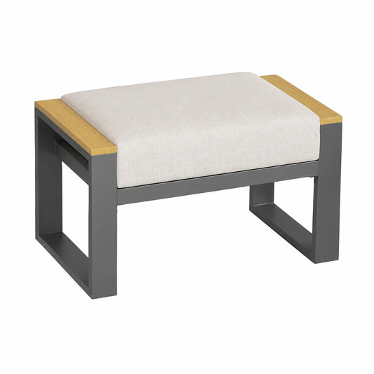 Pouf, en aluminium, pour le salon ou la chambre